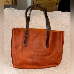 Tangerine Bison Medium Go Forth Goods Tote